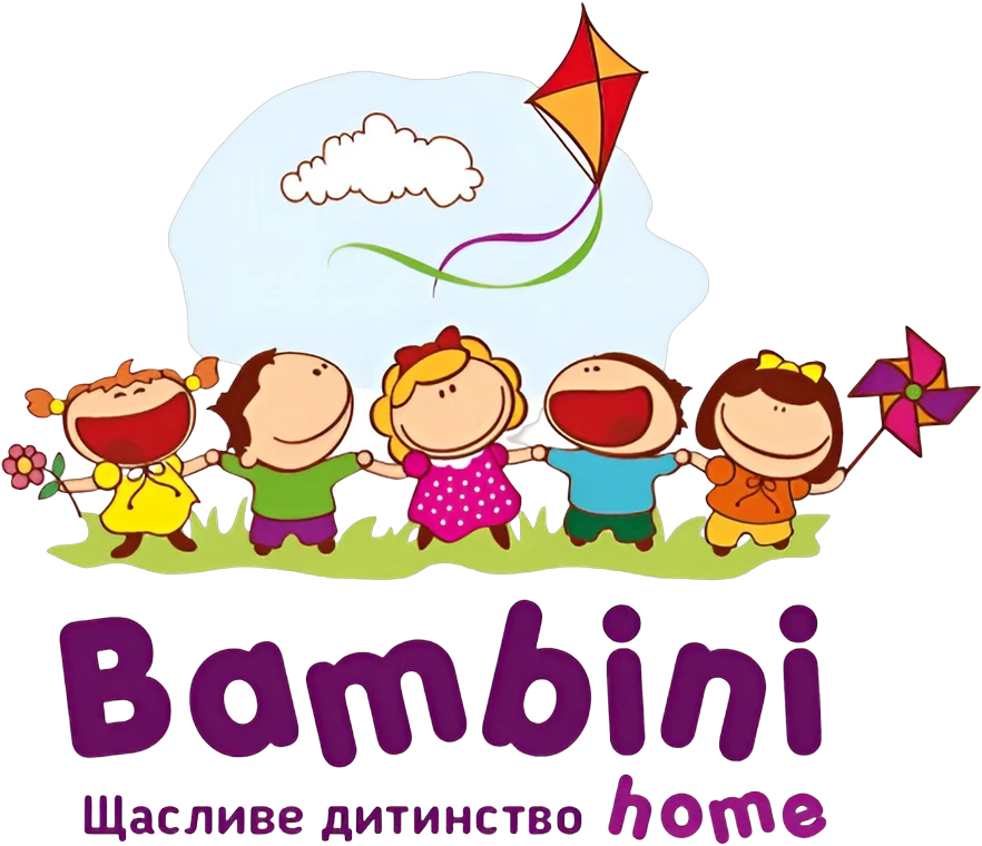 Логотип садочка «Бамбіні home»